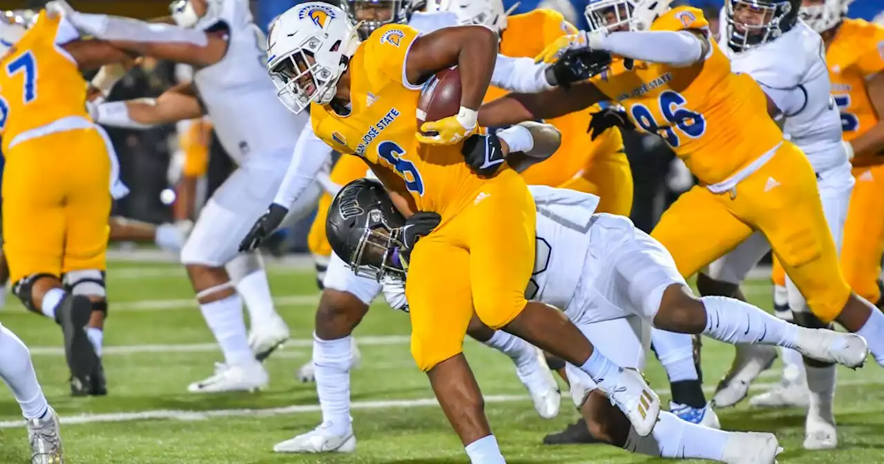 San Jose State postpones game after running back from L.A. is struck, killed by bus