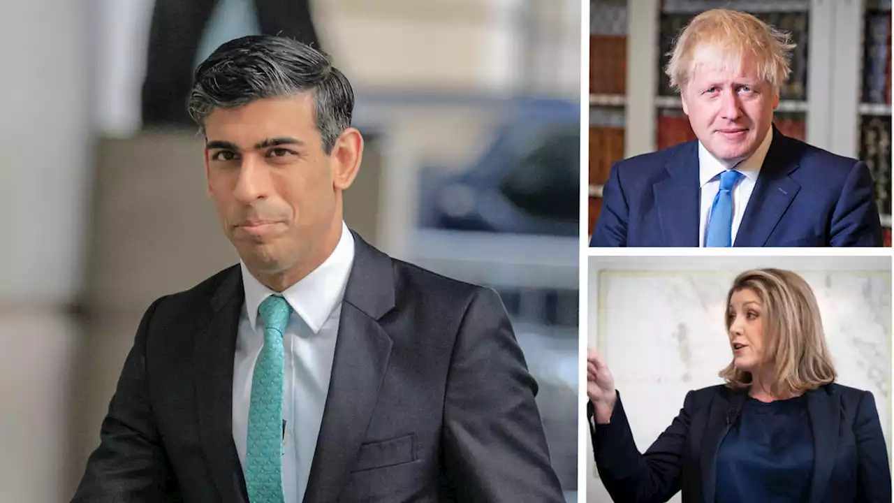 Rishi Sunak becomes the first Conservative leadership candidate to reach key milestone of support from 100 MPs