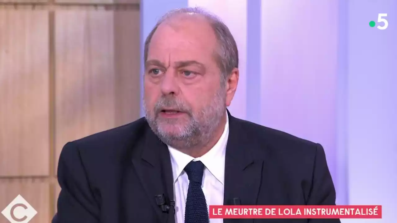 Dupond-Moretti s'en prend à Hanouna et son traitement de l'affaire Lola