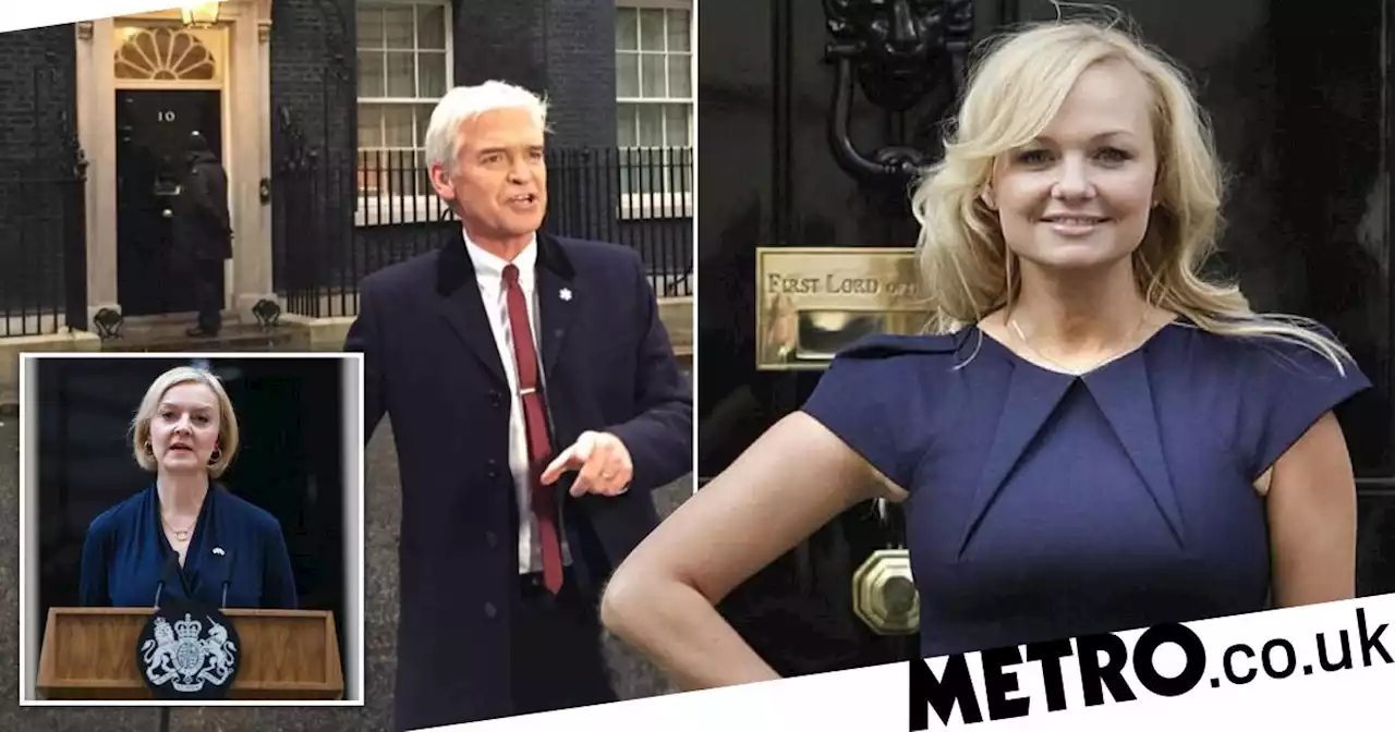 Phillip Schofield and Emma Bunton make bids to take over from Liz Truss