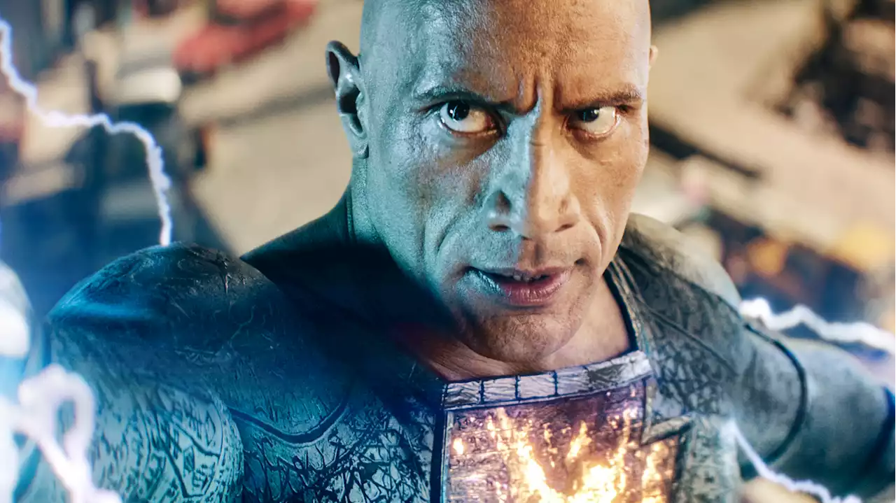 In 'Black Adam,' a lightning-based champion can't hold a charge