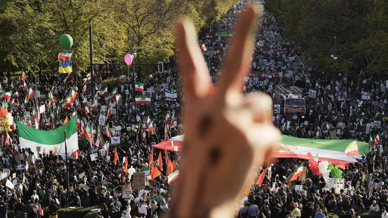 80 000 personnes manifestent à Berlin contre la répression en Iran