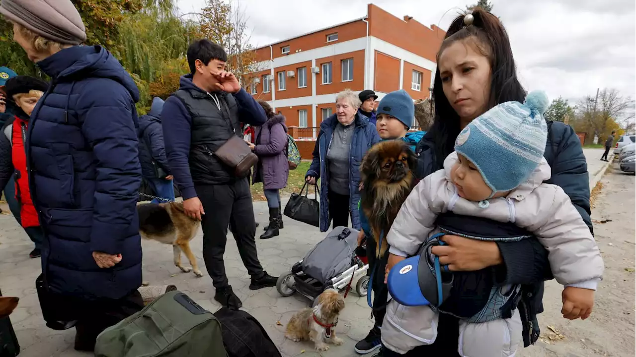 Russia Ratchets Up Panic as Civilians Told to Leave Kherson