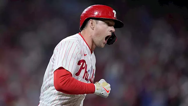 Philadelphia Phillies Celebrate Win with Wild Celebration — See