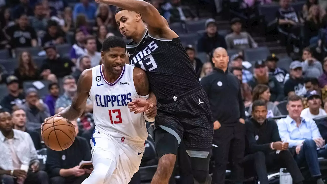 Paul George scores 40 as Clippers edge Kings 111-109