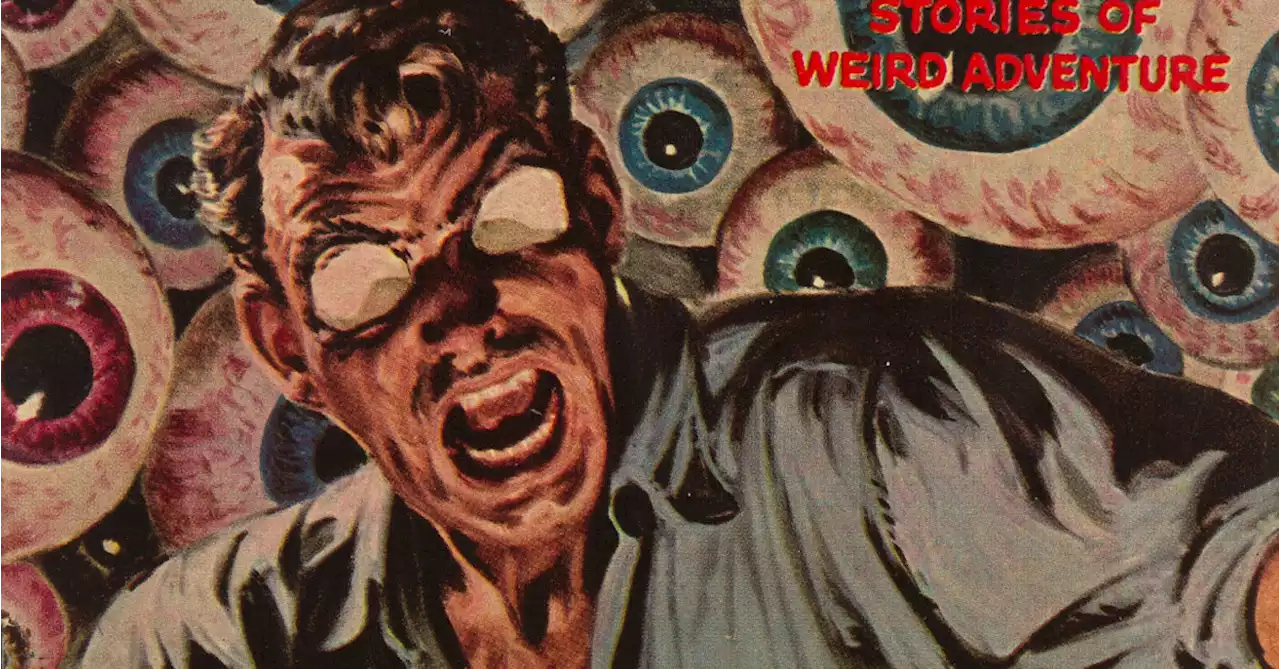 The Eyes Have it on Fawcett's Worlds of Fear #10, Up for Auction