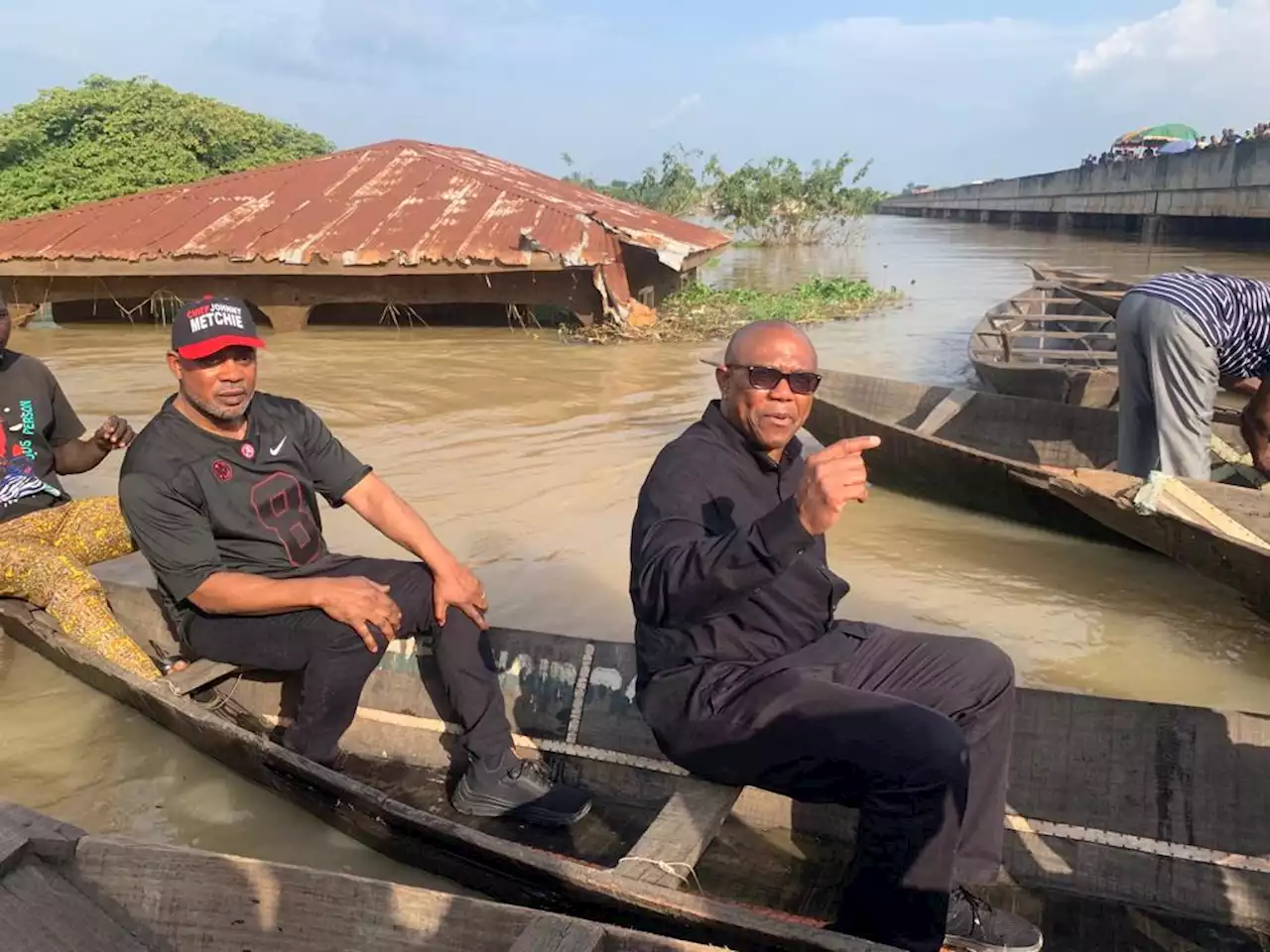 Flood: Obi visits IDPs, as Metchie tasks FG, world leaders on climate change