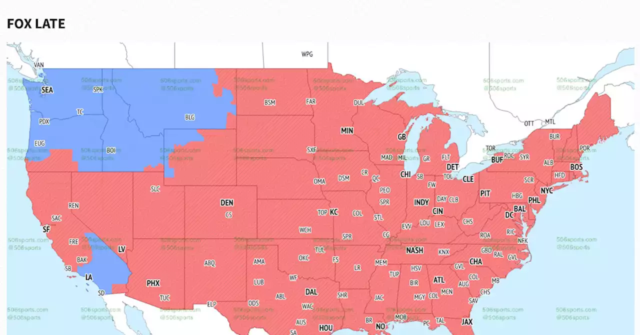 Seahawks vs. Chargers: NFL TV coverage map and commentators