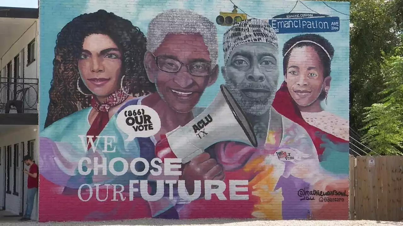 New mural in Third Ward looks to inspire voting, champion democracy