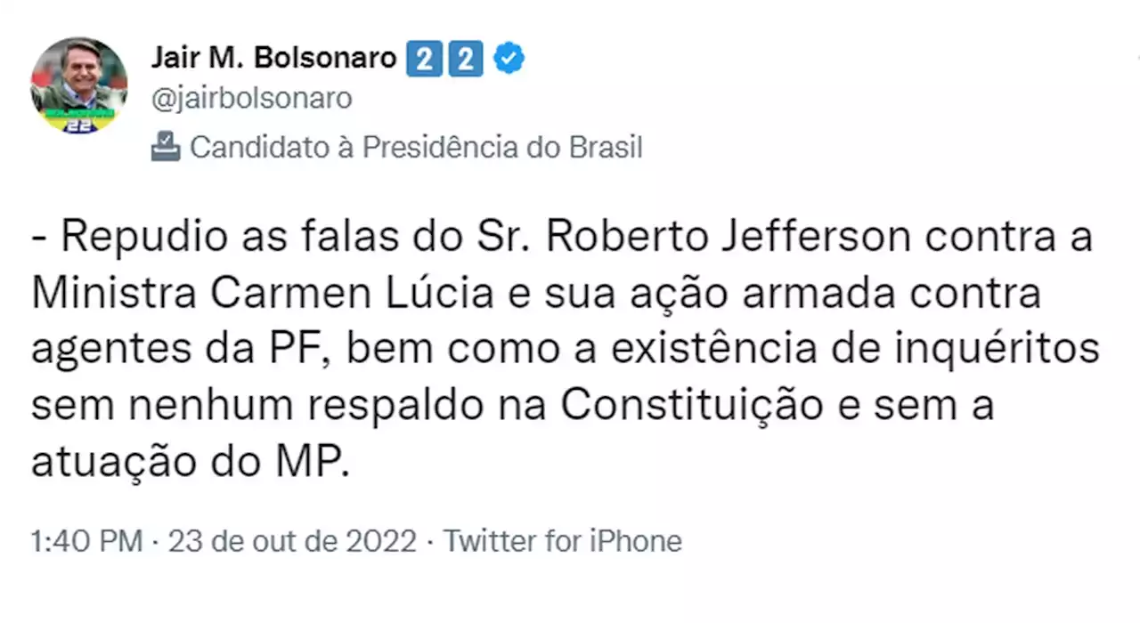 Roberto Jefferson resiste à ordem de prisão do STF e atira contra policiais federais