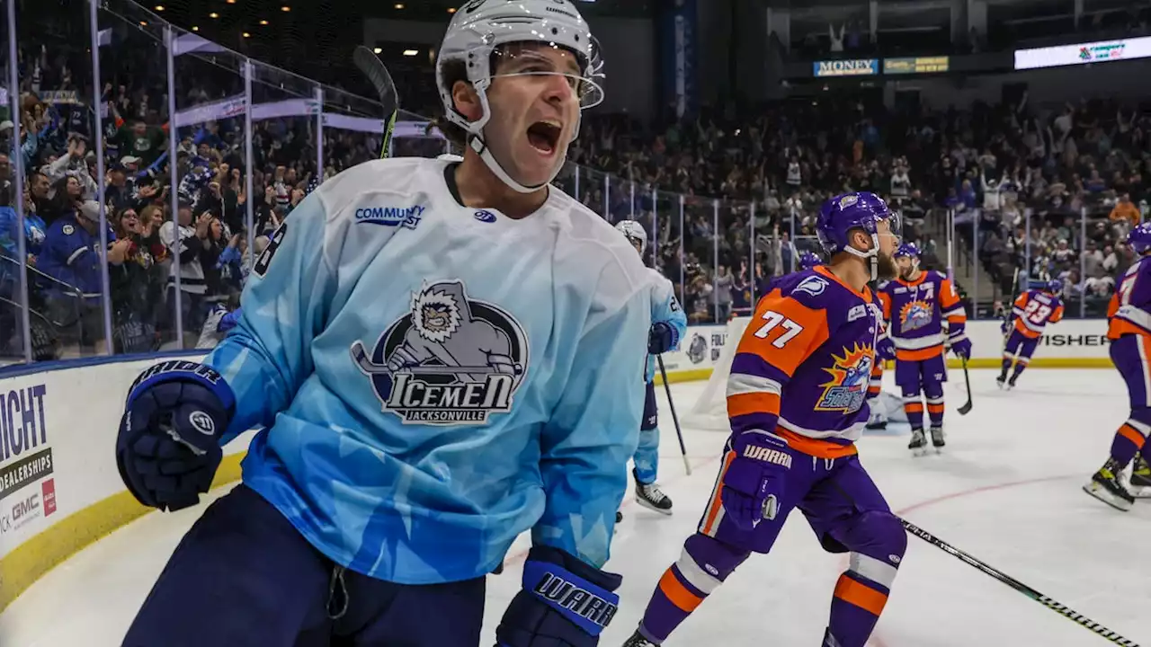 Jacksonville Icemen ring in sixth ECHL season with victory over Orlando Solar Bears