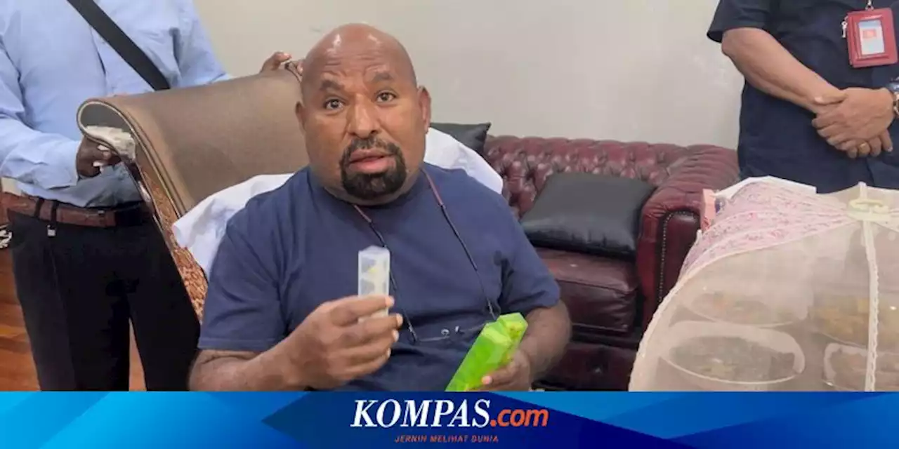 Dikunjungi Kapolda Papua, Lukas Enembe Dipastikan Bersedia Diperiksa Dokter KPK