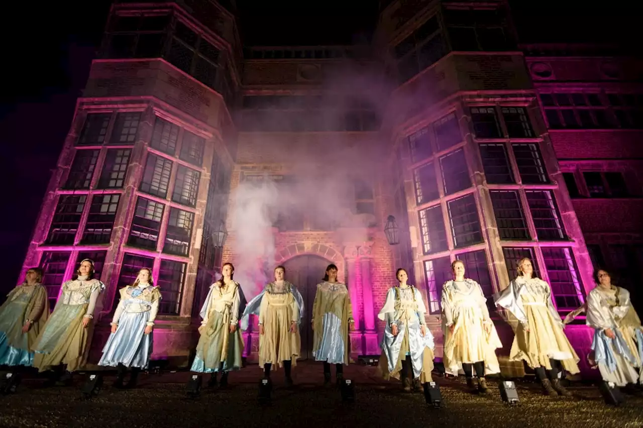 15 pictures as crowds treated to magnificent light spectacle at Astley Hall