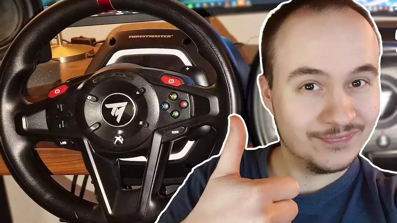 Thrustmaster T128 im Test: Ist das 200€-Gaming-Lenkrad wirklich gut für Anfänger?