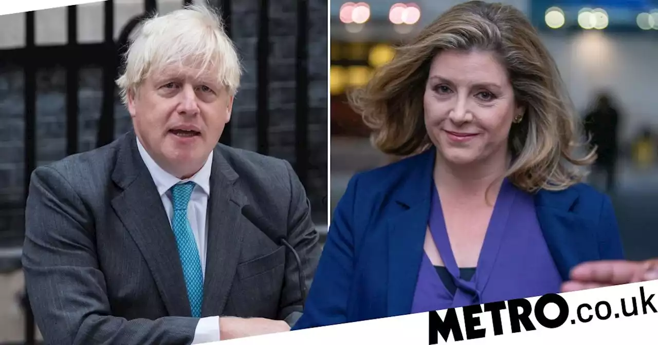 Penny 'tells Boris she 'won't drop' out and back him'