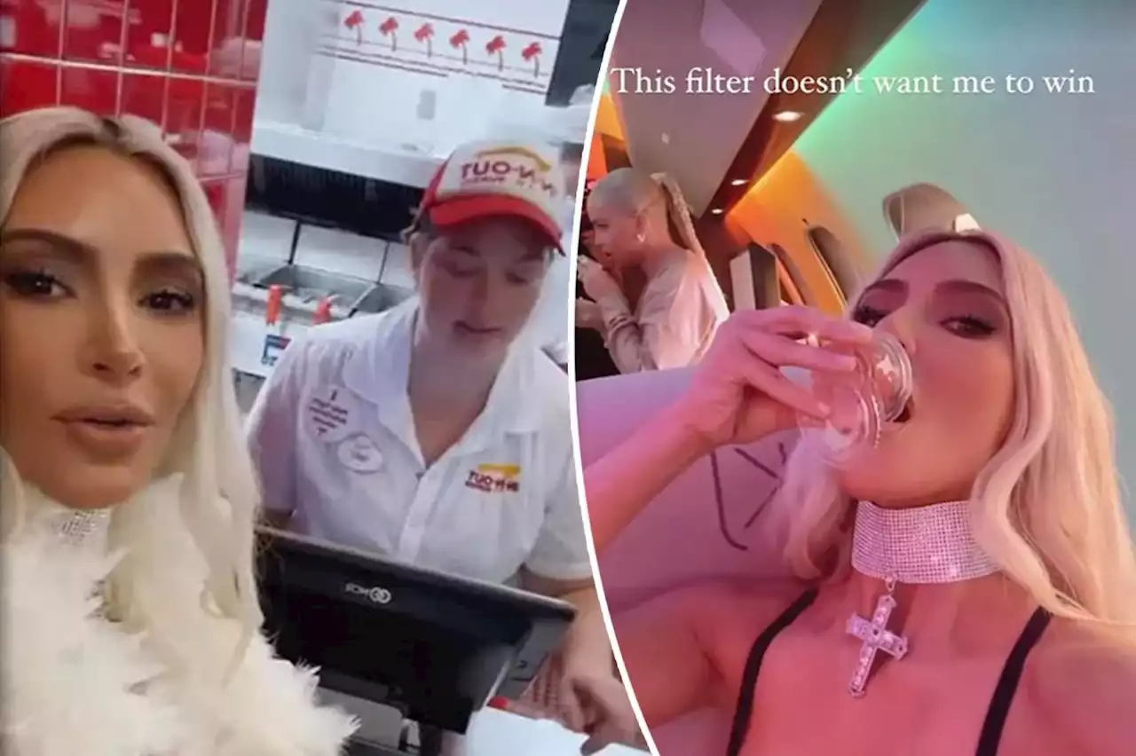 Kim Kardashian parties at In-N-Out for 42nd birthday after Vegas plans get derailed