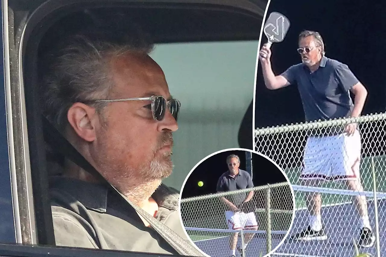 Matthew Perry photographed for first time since admitting he came ‘close to dying’