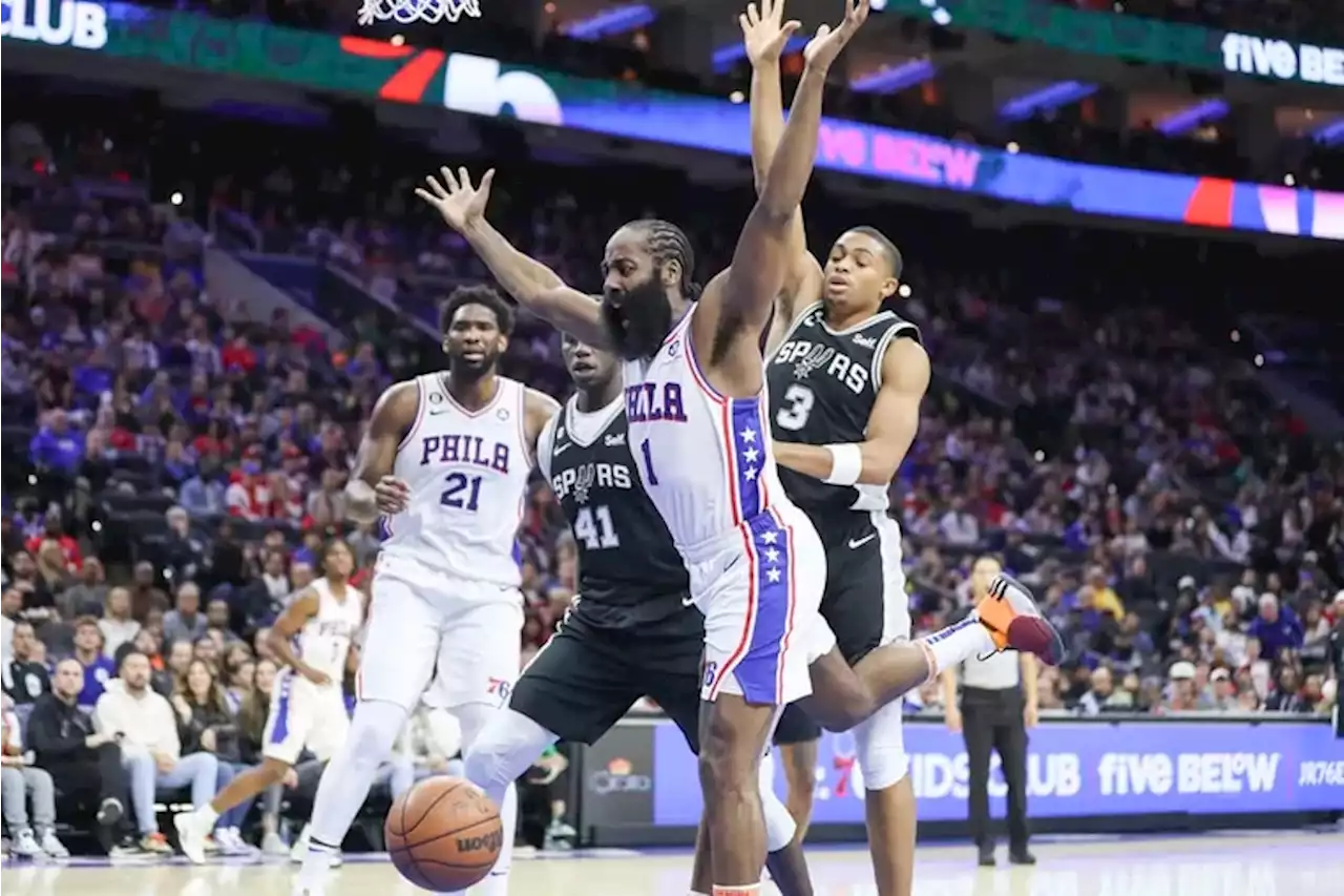 Sixers fall to 0-3, losing to Spurs despite 40-point effort from Joel Embiid