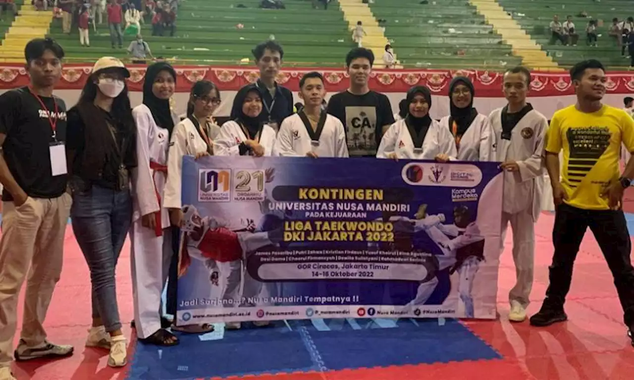 UKM Taekwondo UNM Kembali Dulang 9 Medali pada Liga Taekwondo Jakarta 2022 Series 2 |Republika Online