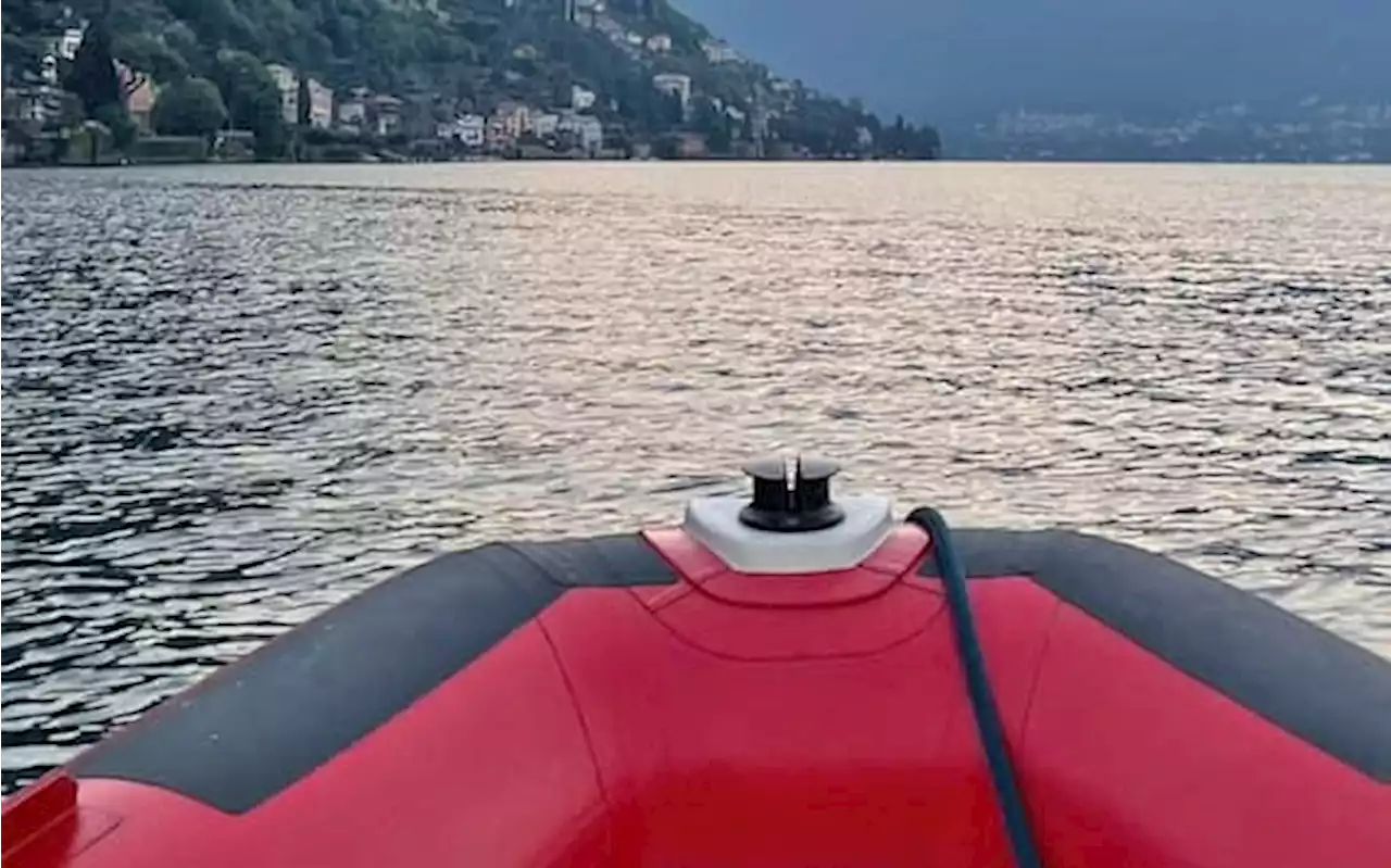 Lago di Como: subacqueo disperso nella zona del ramo lecchese