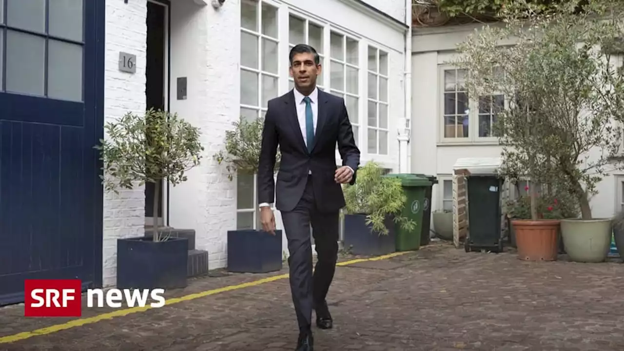 Nachfolge von Liz Truss - Grossbritannien: Rishi Sunak bewirbt sich offiziell als Premier