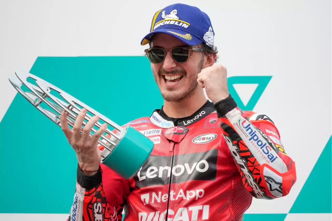 Ducati's Bagnaia blazes track to bag Malaysia MotoGP