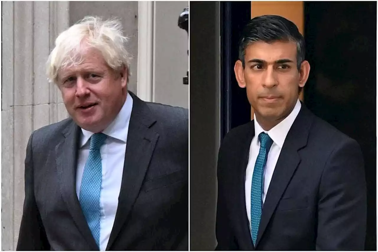 Johnson and Sunak hold talks over British leadership race