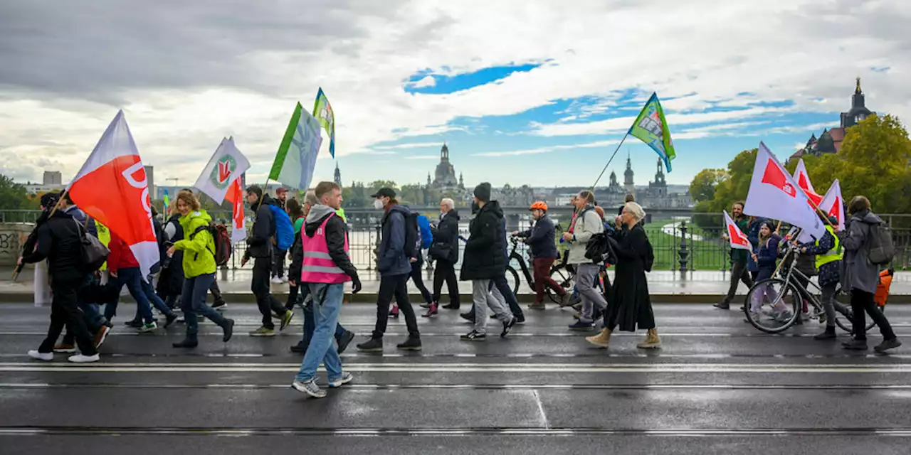 „Solidarischer Herbst“-Demonstrationen: Für mehr soziale Gerechtigkeit