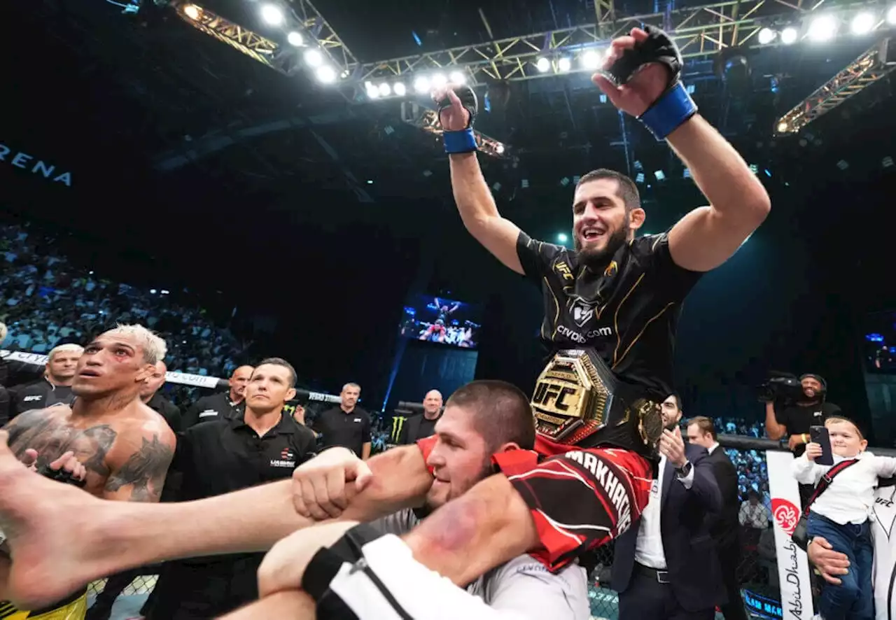 Islam Makhachev claims UFC lightweight belt