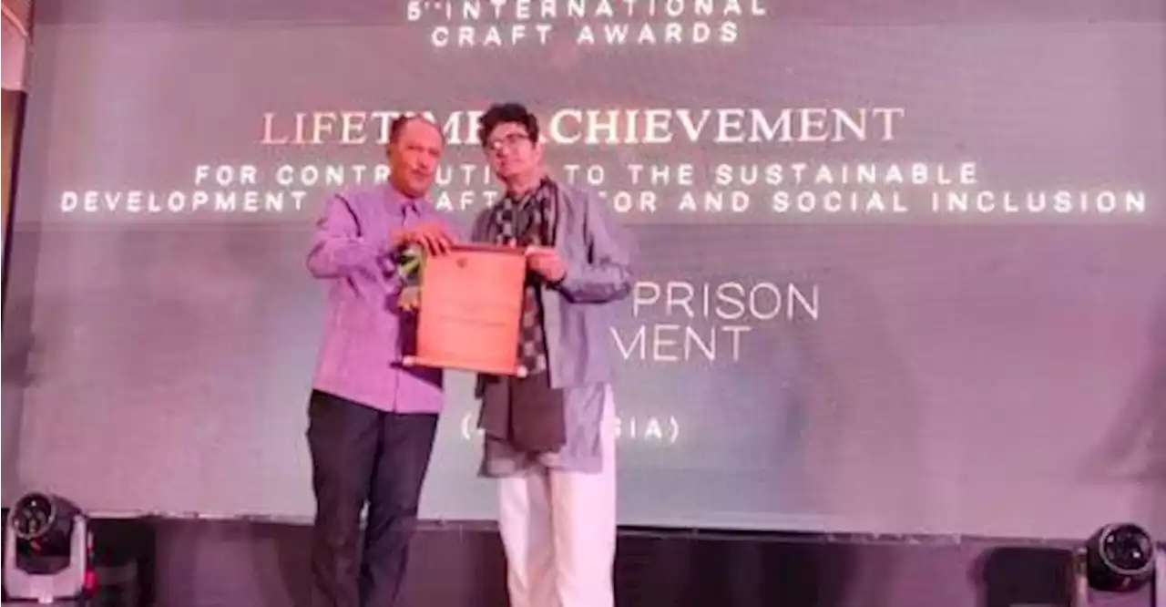 Prisons Dept awarded lifetime achievement award in India