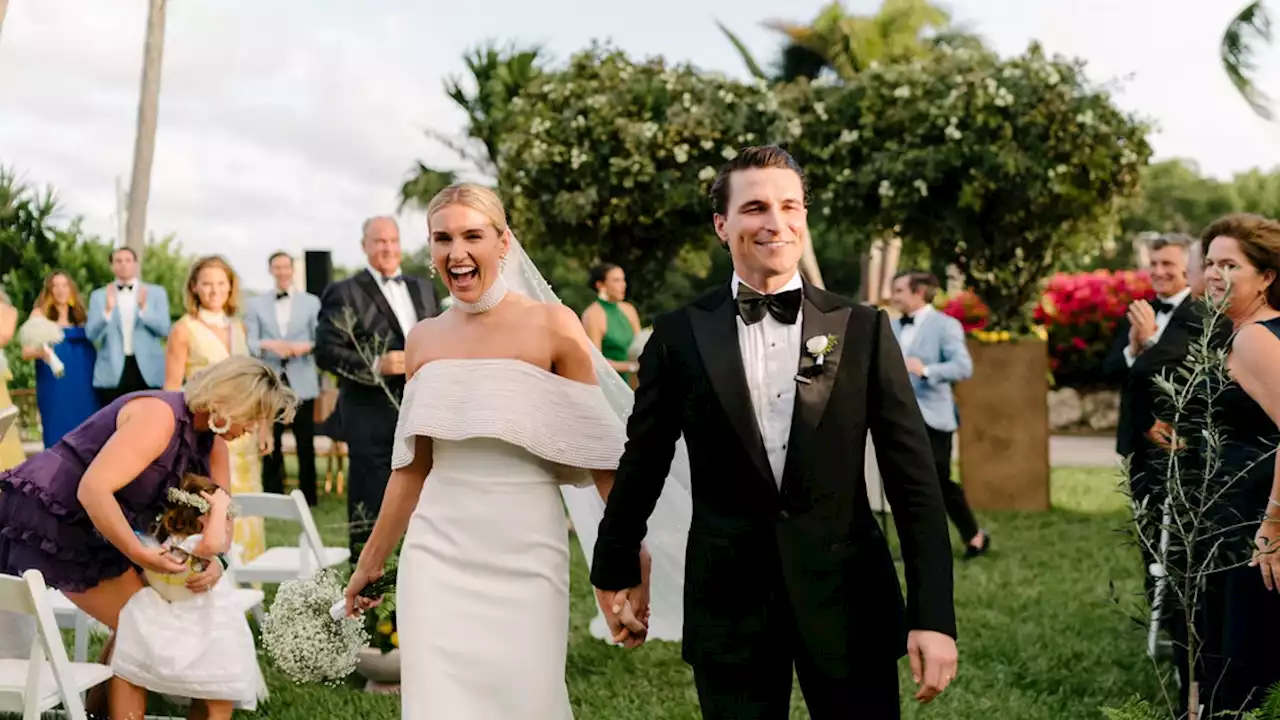 La Dolce Vita Meets Old-School Beach Style at This Wedding in Key Largo