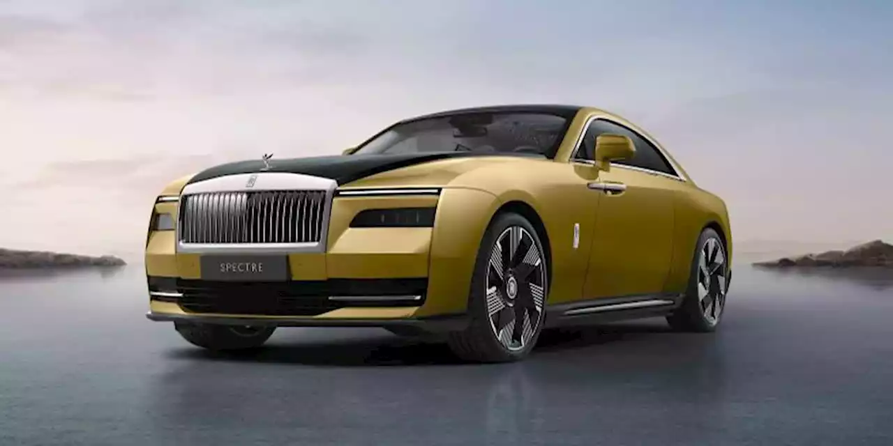 Rolls-Royce unveils its first electric car: Spectre