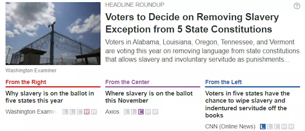 Voters to Decide on Removing Slavery Exception from 5 State Constitutions