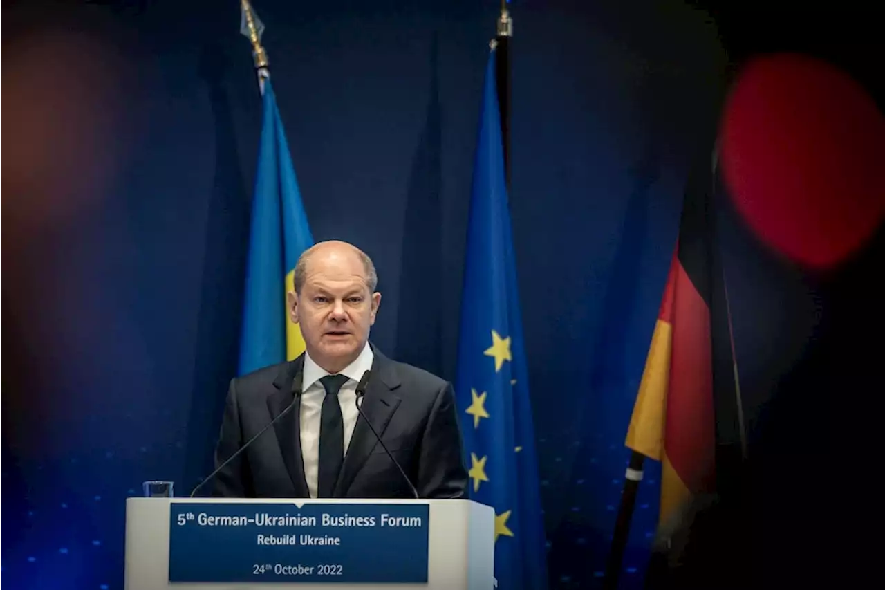 Scholz: Wiederaufbau der Ukraine auf EU-Beitritt ausrichten