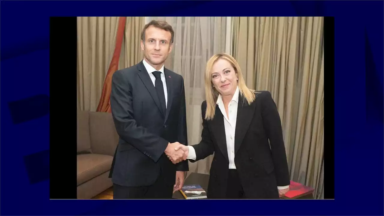 Italie: Emmanuel Macron promet de travailler avec Giorgia Meloni avec 'dialogue et ambition'