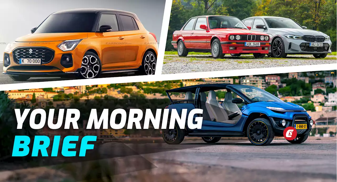 Coastrunner EV, 2024 Suzuki Swift Rendered, And BMW E30 At 40: Your Morning Brief | Carscoops