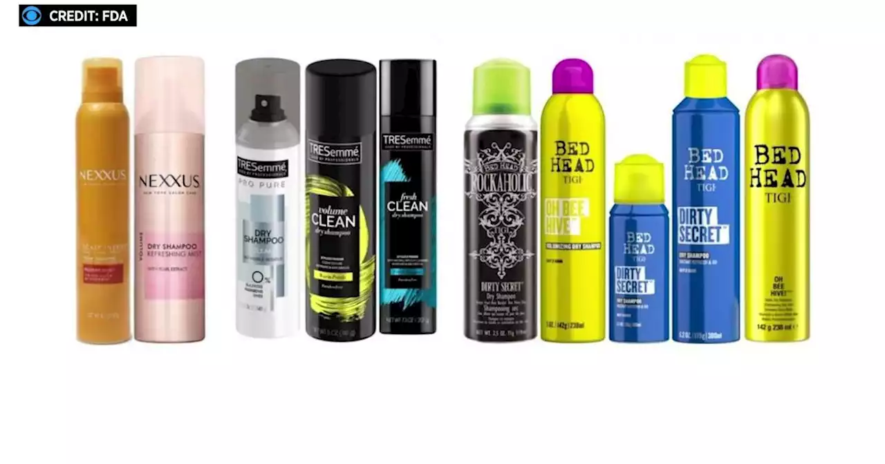 Popular brands of dry shampoo recalled due to elevated levels of cancer causing chemical