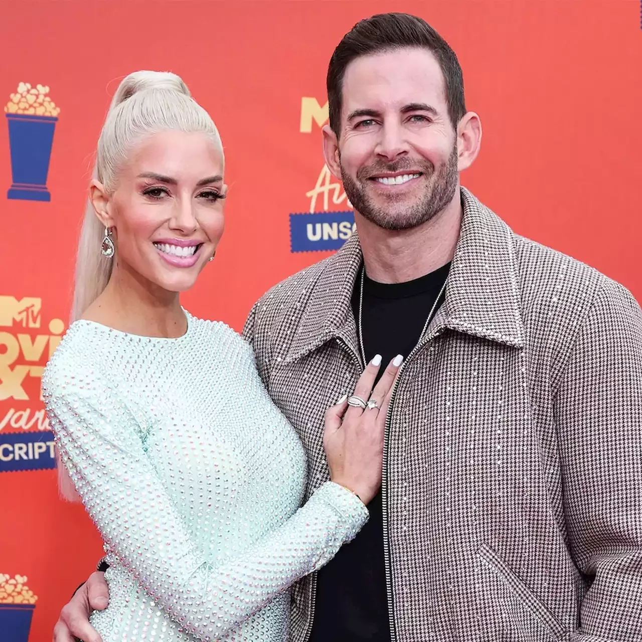 Tarek El Moussa And Pregnant Heather Rae El Moussa Celebrate Their First Wedding Anniversary E 5961