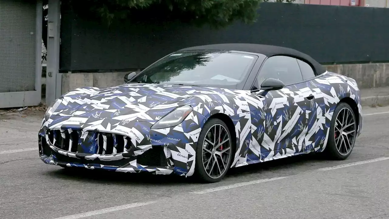 New 2023 Maserati GranCabrio spied | Evo