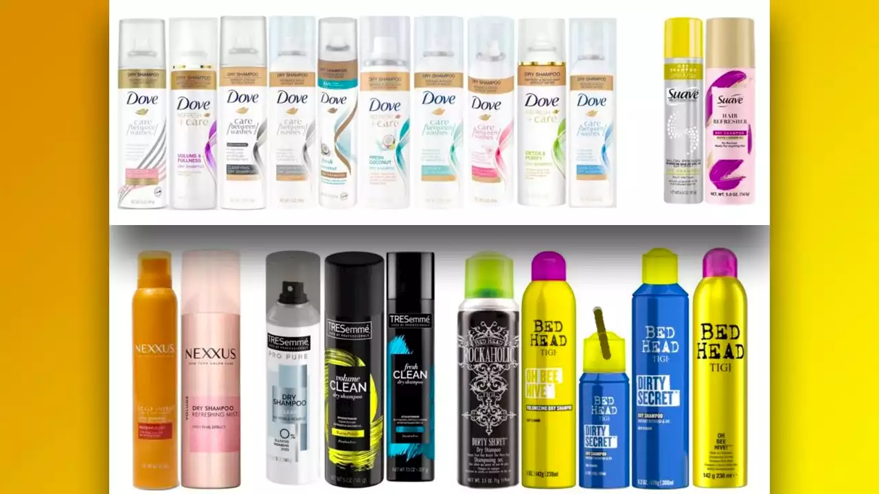 Dove, Suave, TRESemmé, other dry shampoo products recalled due to high levels of benzene