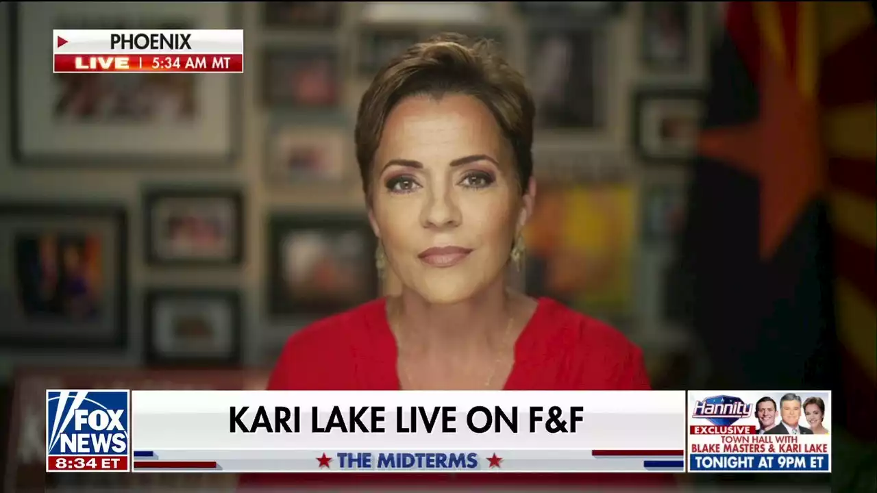 Kari Lake torches Democrat opponent for refusing to debate: 'Basement Hobbs' taking page from Biden playbook