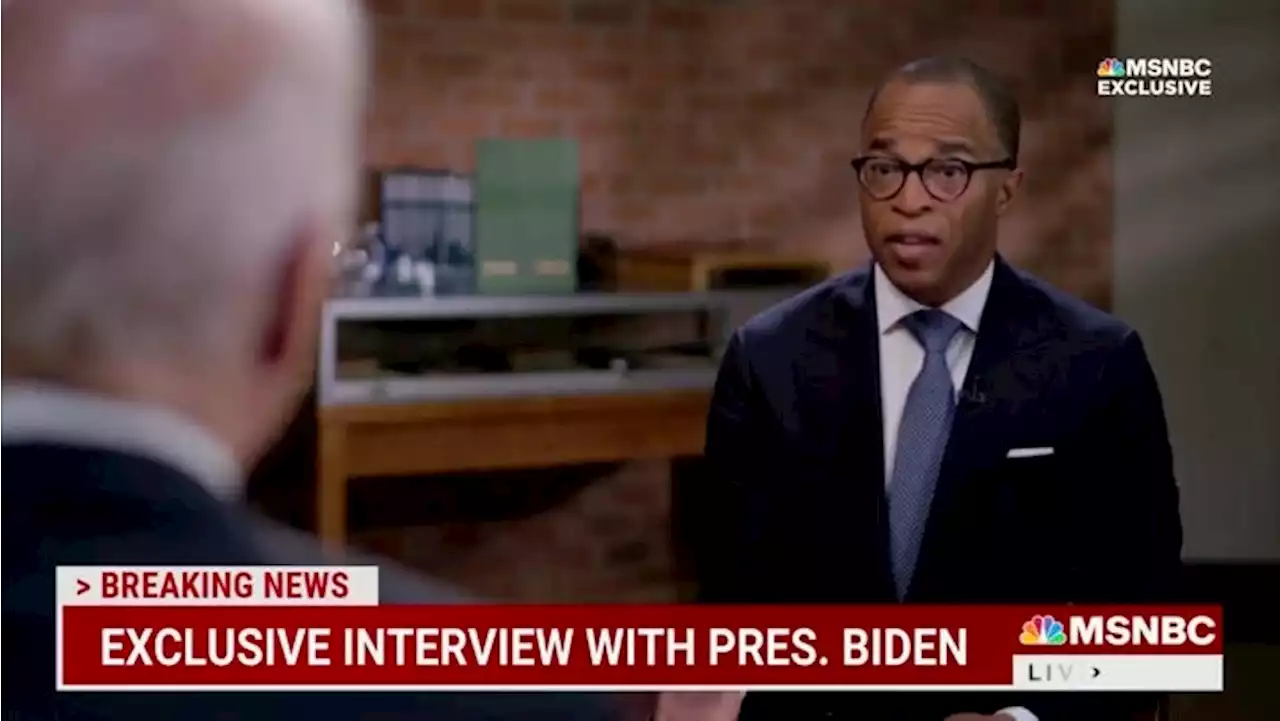 MSNBC anchor tells Biden as midterm elections approach: ‘I’m scared’