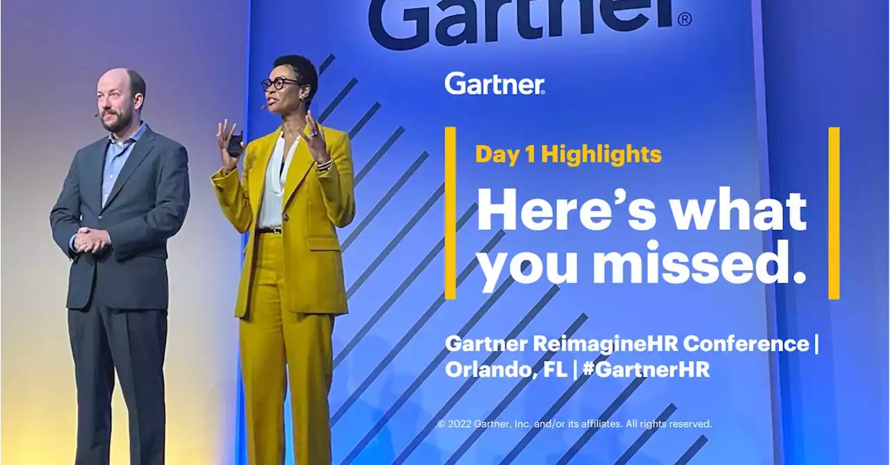 Gartner ReimagineHR Conference, North America 2022: Day 1 Highlights