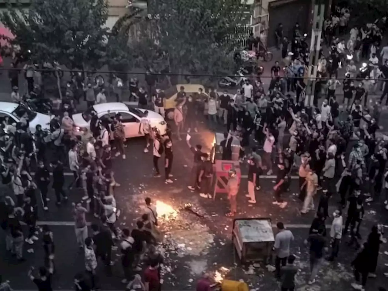 Iran releases footage from prison fire, adding to mystery