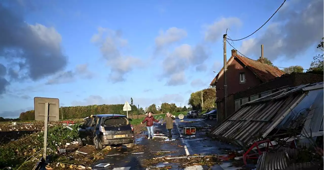 Pas-de-Calais: à Bihucourt, '30 secondes' de tornade, un village dévasté