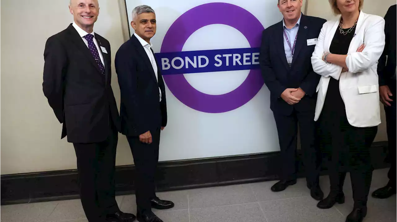 Bond Street station finally opens on Elizabeth line