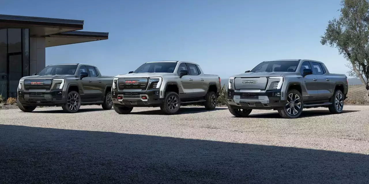 Check out GMC’s new electric Sierra truck: up to 400 miles of range, luxury cabin