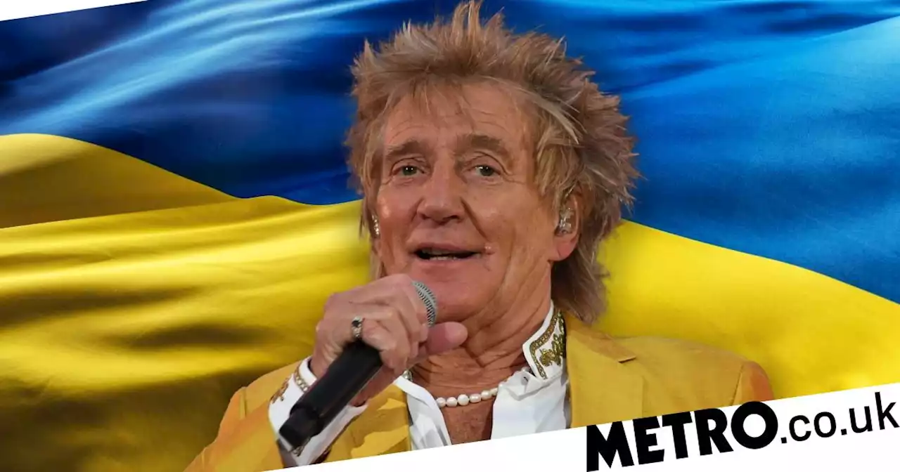 Sir Rod Stewart to dedicate anti-war song to Ukraine during upcoming tour