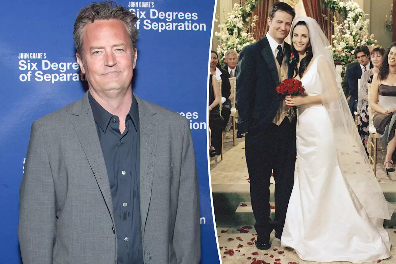 Matthew Perry was driven back to rehab after marrying Monica on ‘Friends’