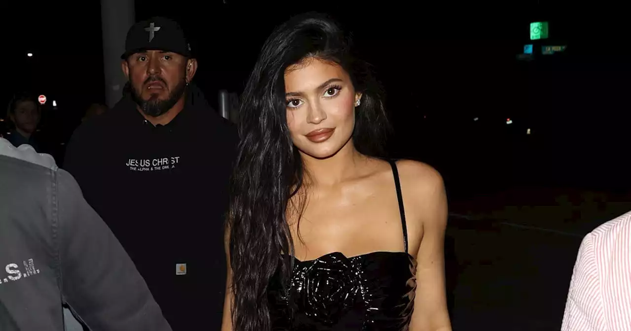 Kylie Jenner Poses in a Corset Bodysuit With an Intense Plunging Neckline